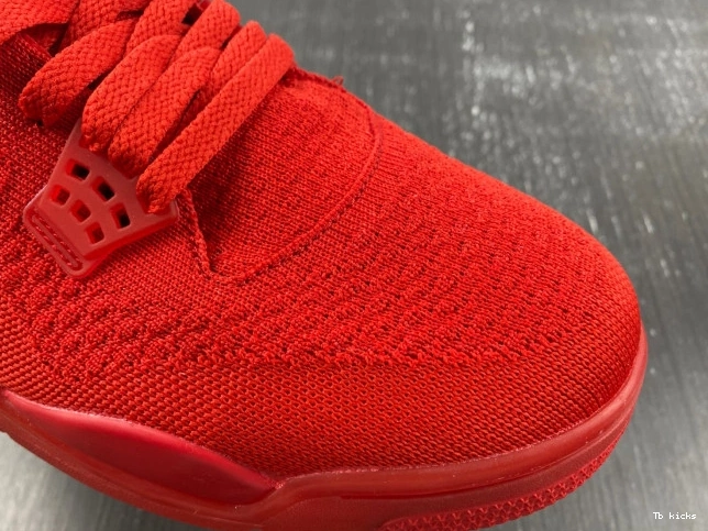Cheap TBK 4 Retro AQ3559-600 Flyknit Red Jordan 0805